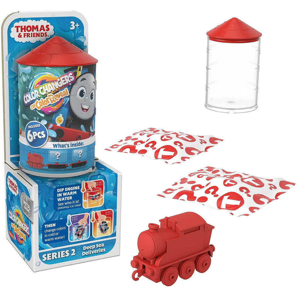 Fisher Price Thomas And Friends Color Changers Thomas Metal Engine With Cargo Cars - Radar Toys