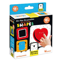 Banana Panda On-The-Go Shapes Sorting Puzzle - Radar Toys