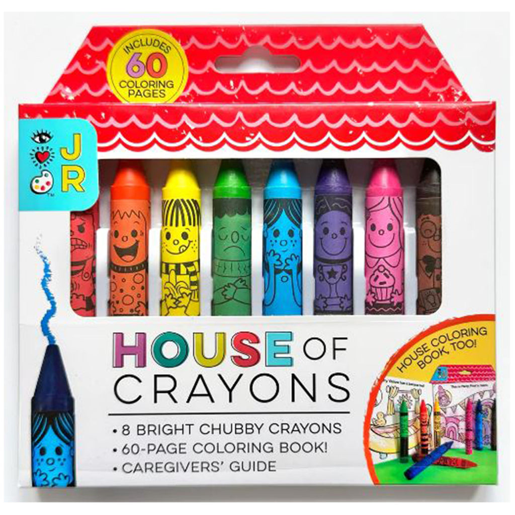 JR House Of Crayons Coloring Book Set