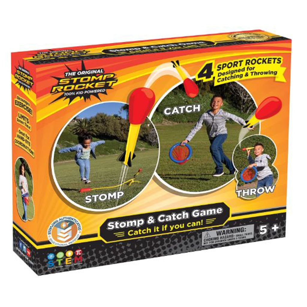 Stomp Rocket Stomp And Catch Game