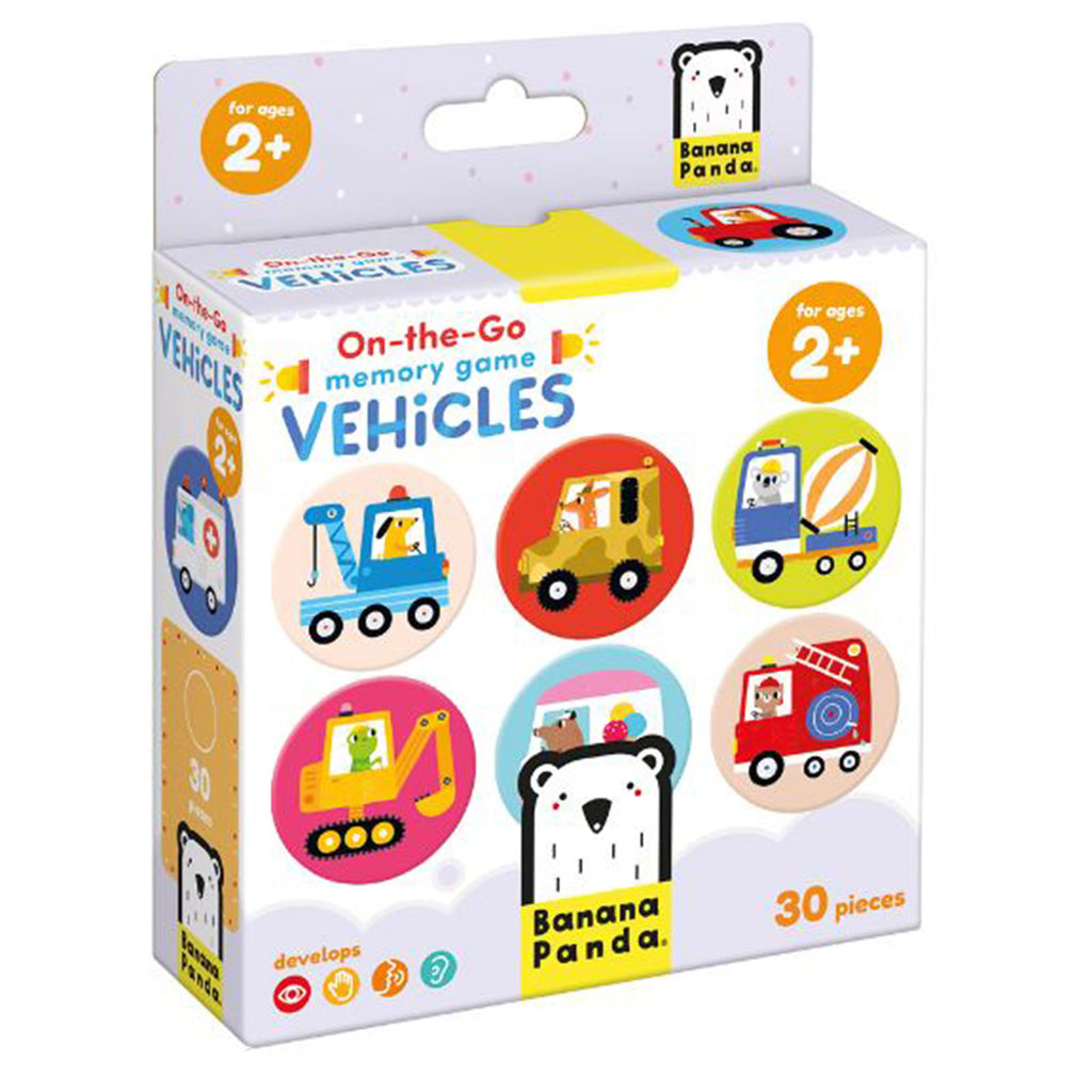 Banana Panda On-The-Go Vehicles Memory Game