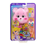 Mattel Polly Pocket Care Bears Compact Miniature Figure Set - Radar Toys