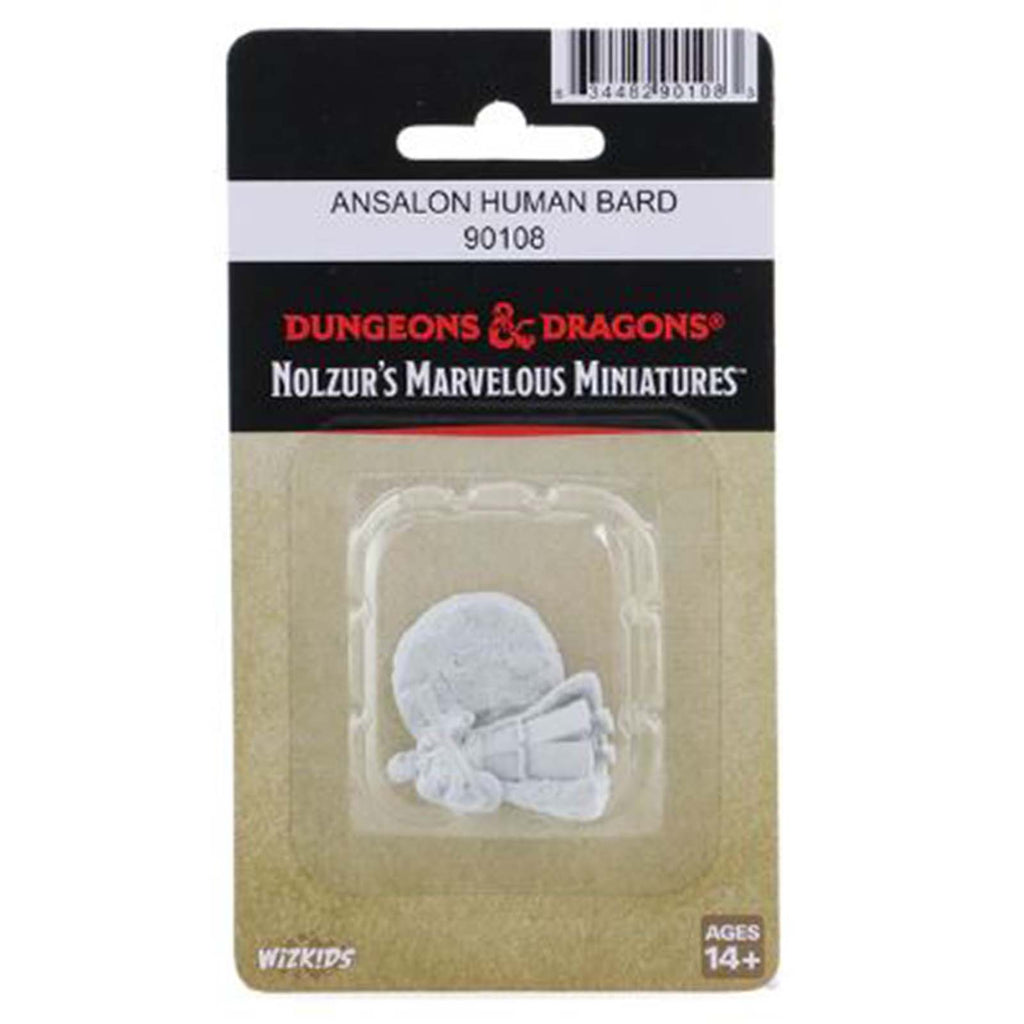 WizKids Dungeons And Dragons Nolzur's Marvelous Ansalon Human Bard Miniature