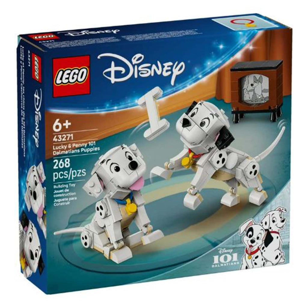 LEGO® Disney 101 Dalmatians Lucky And Penny 101 Dalmatians Puppies Building Set 43271