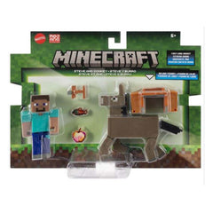 Mattel Minecraft Steve And Donkey Figure Set - Radar Toys