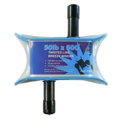 In The Breeze 50 lb x 500 Breezy Winder Aqua Kite Line