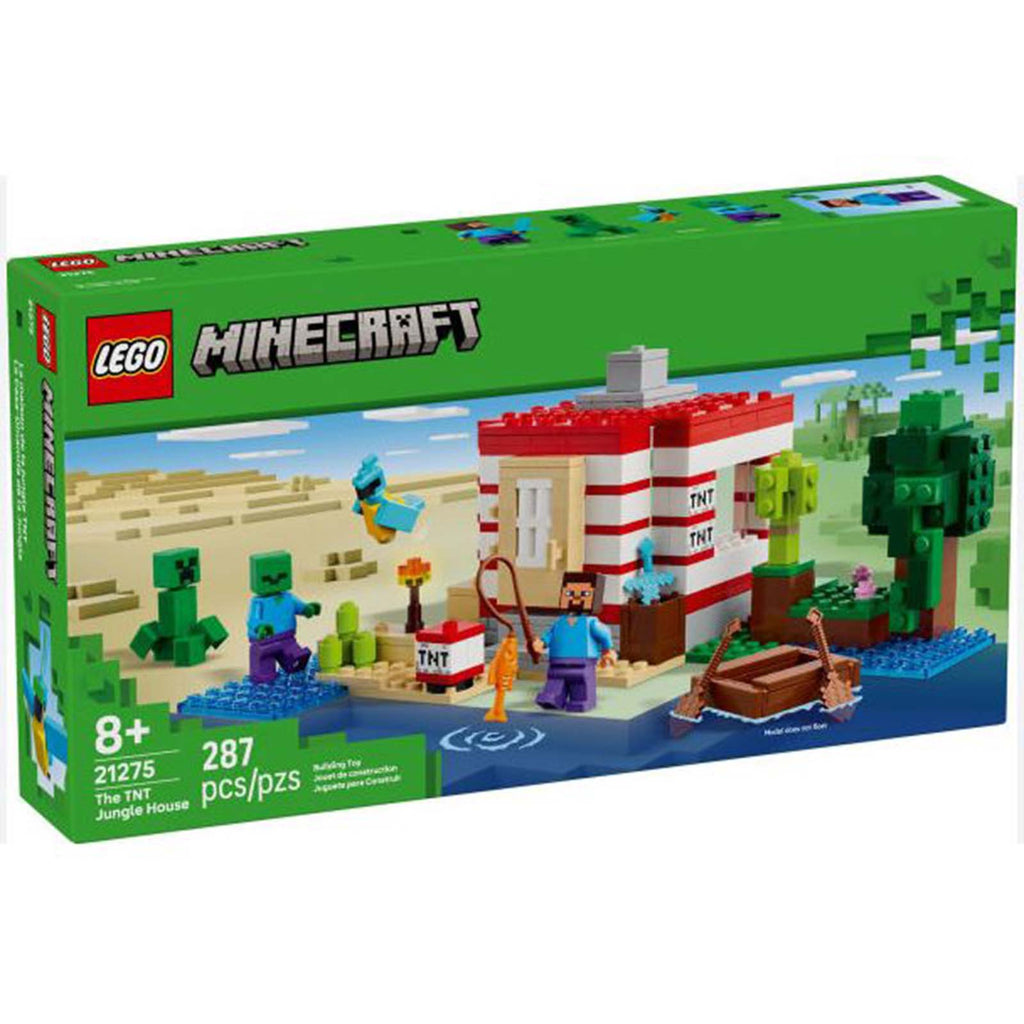 LEGO® Minecraft The TNT Jungle House Building Set 21275