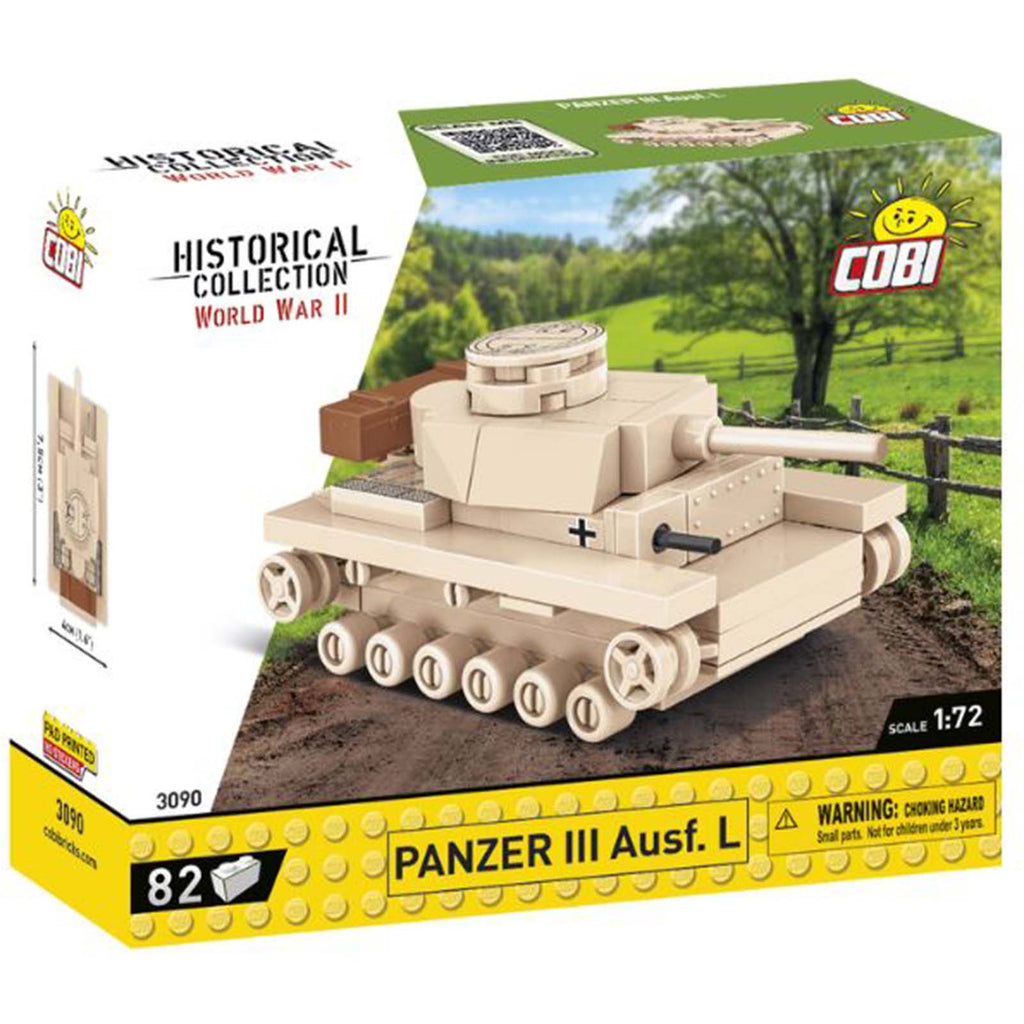 COBI Toys WWII Historical Panzer III Ausf L Building Set