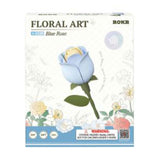 Robotime ROKR Floral Art Blue Rose Building Set - Radar Toys