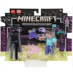 Mattel Minecraft Enderman Encounter Figure Set