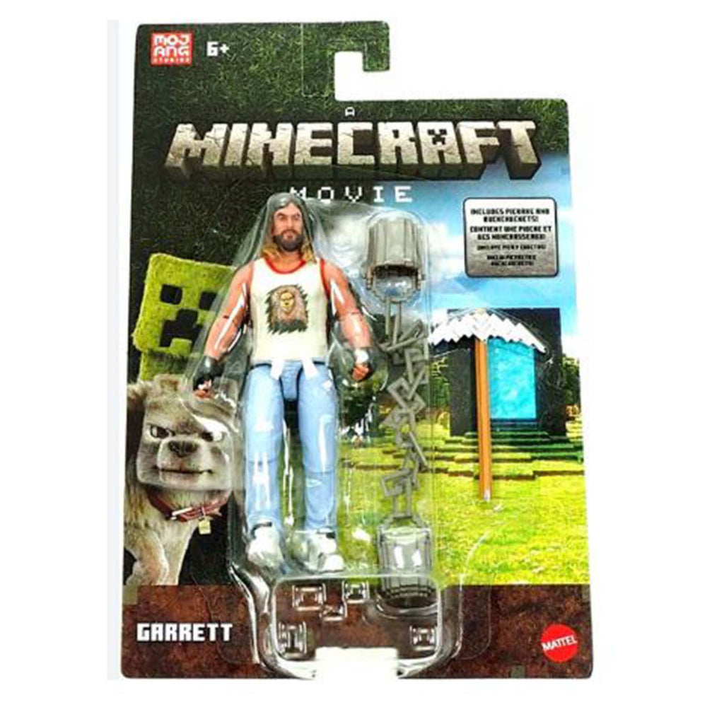 Mattel Minecraft Movie Garrett Core Figure