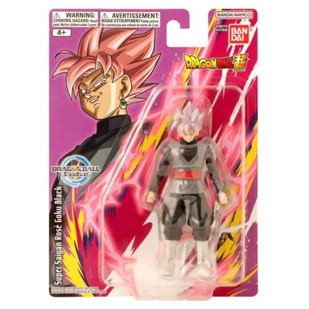 Bandai Dragon Ball Super Dragon Ball Evolve Goku Black Super Saiyan Rose Action Figure
