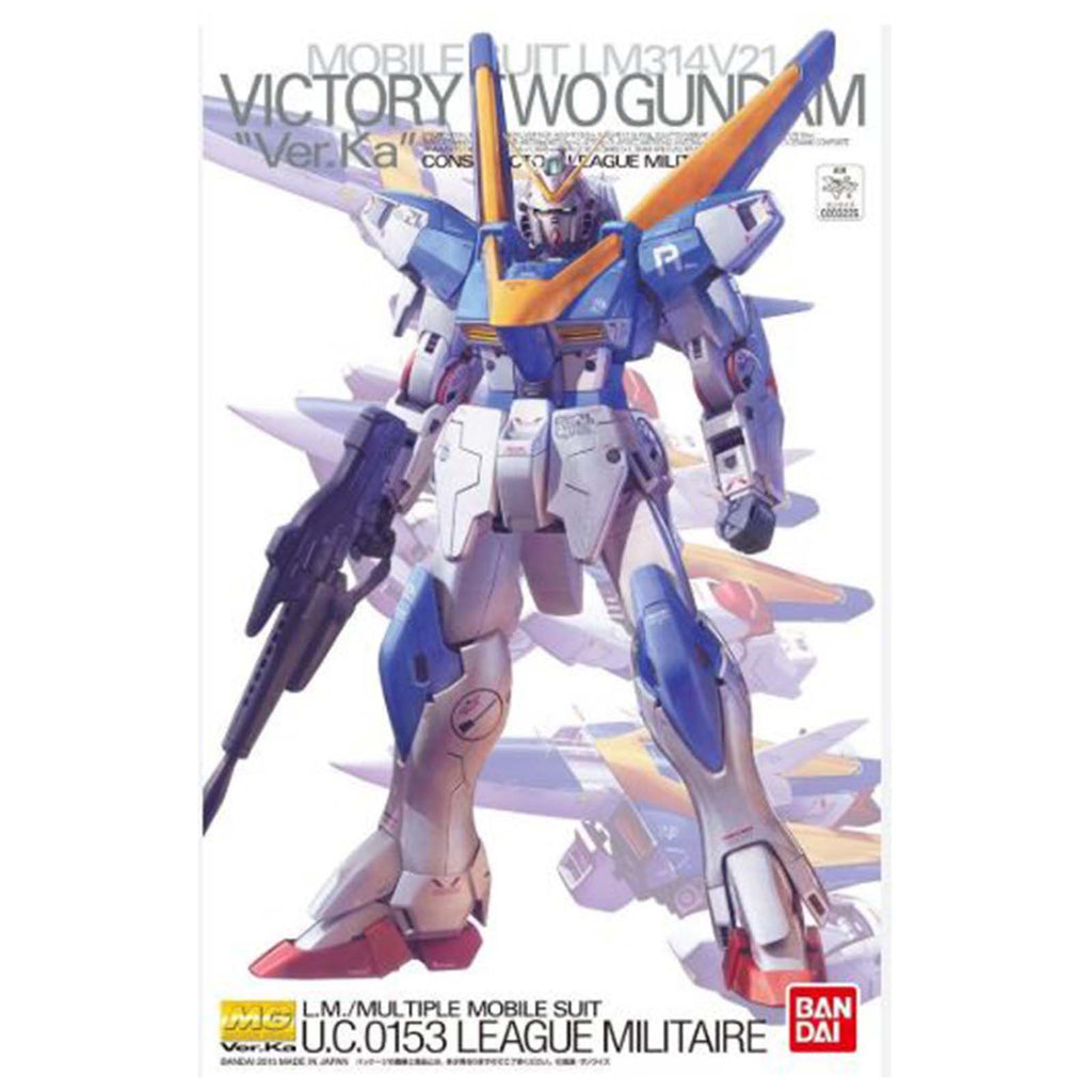 Bandai Victory Gundam MG V2 Gundam Ver. Ka 100th Scale Model Kit