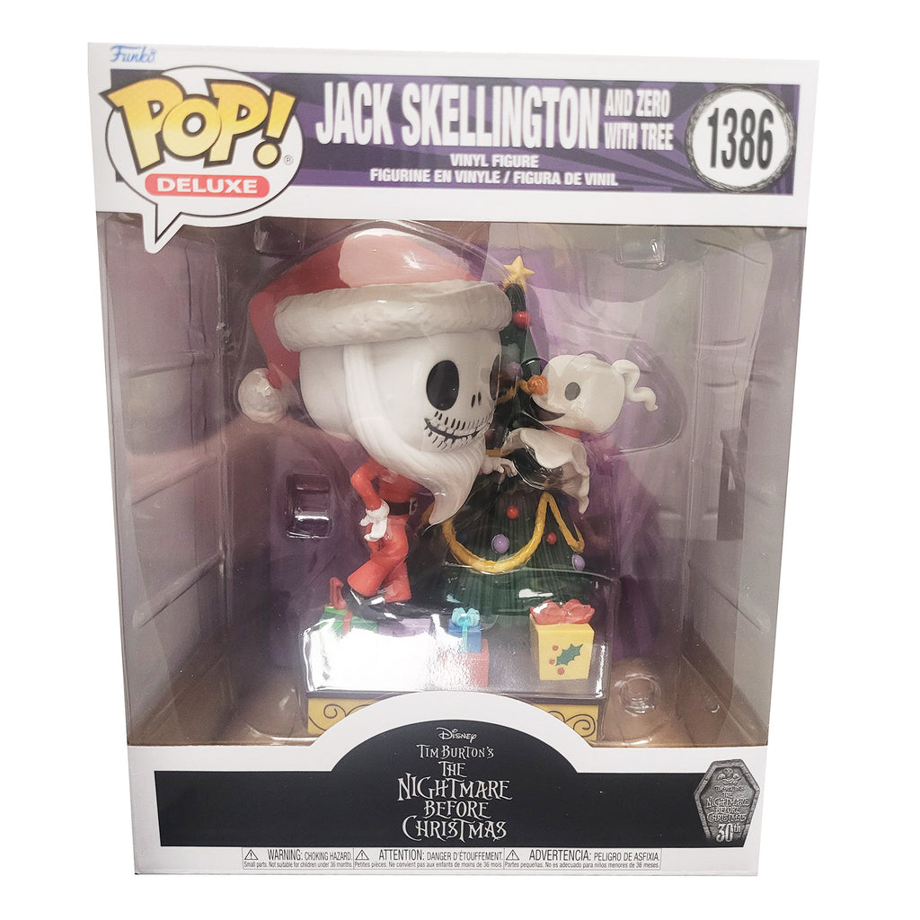 Funko Disney Nightmare Before Christmas POP Jack And Zero Deluxe Set - Radar Toys