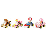 Mattel Hot Wheels Mario Kart Tanooki Mario Set Of 4 Vehicles - Radar Toys