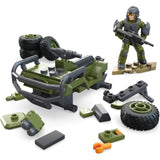 MEGA Halo The Series Fleetcom Mongoose Building Set - Radar Toys