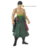 Bandai One Piece Anime Heroes Rorona Zoro Three Sword Style Action Figure - Radar Toys