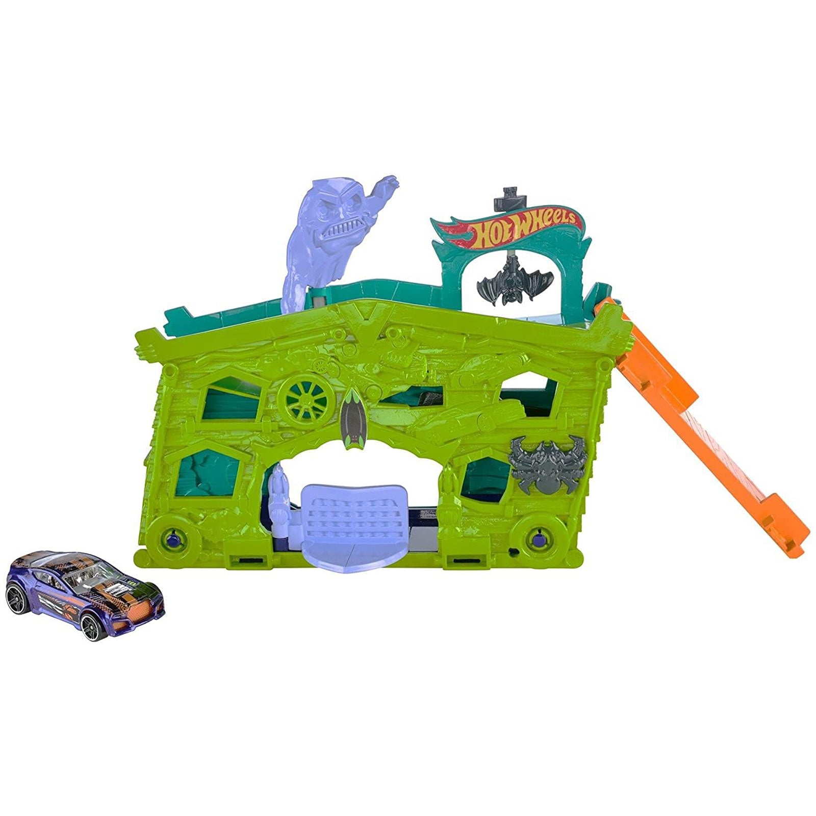 Hot wheels fold out playset shop
