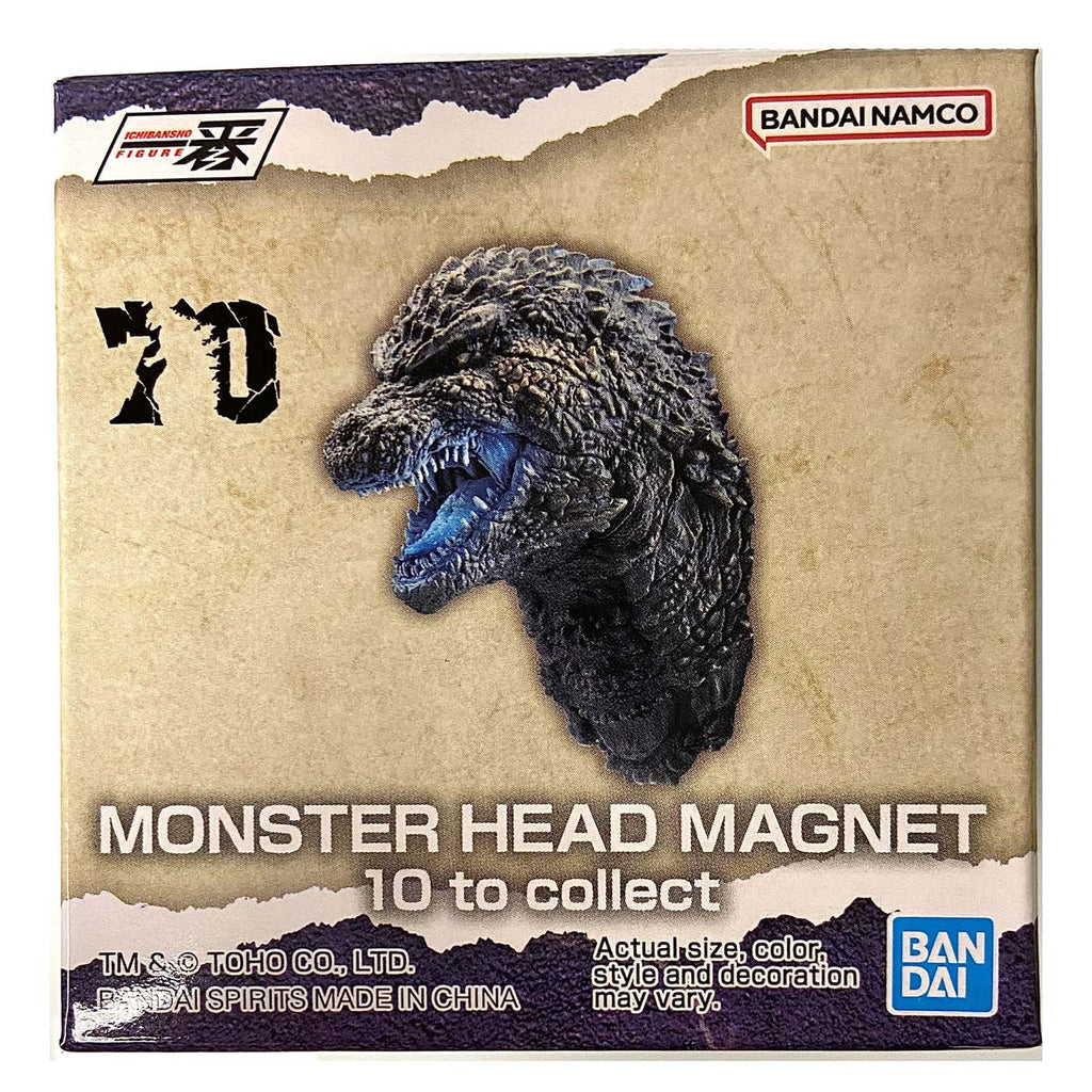 Bandai Godzilla 70th Anniversary Single Blind Box Magnet Monster Head