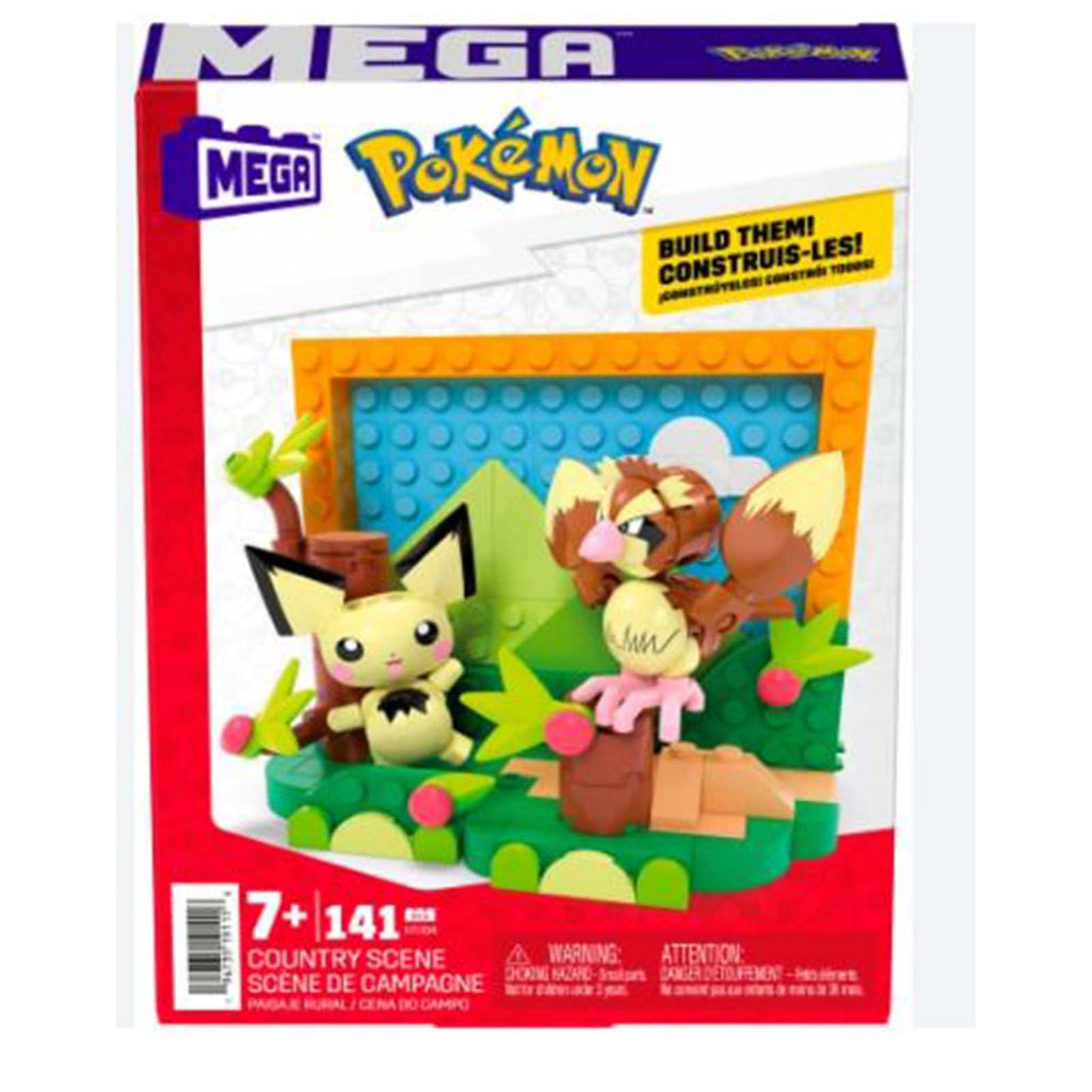 MEGA Pokemon Country Scene Building Set