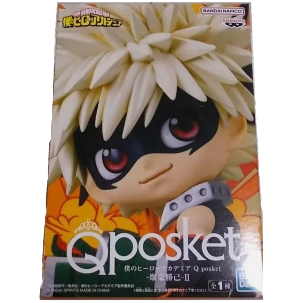 Bandai My Hero Academia Banpresto Q Posket Katsuki Bakugo Figure