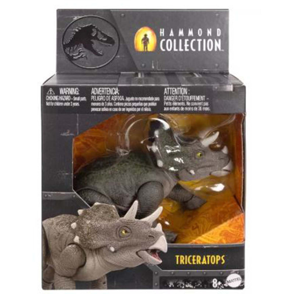 Mattel Jurassic World Hammond Collection Triceratops Figure