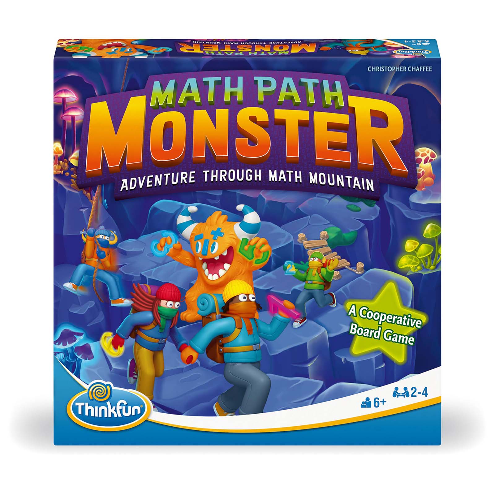 Thinkfun Math Path Monster Cooperative Board Game| Radar Toys