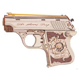 Robotime Rokr Justice Guard Mini Gun Building Set - Radar Toys