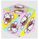 Fun In Motion Shashibo Hello Kitty Rainbow Magnetic Puzzle Cube - Radar Toys