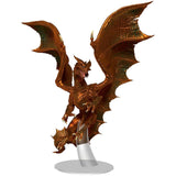 WizKids Dungeons And Dragons Nolzur's Marvelous Miniatures Adult Copper Dragon Figure - Radar Toys
