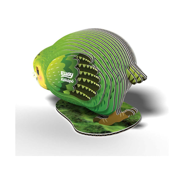 Eugy Kakapo 3D Cardboard Model Kit | Radar Toys