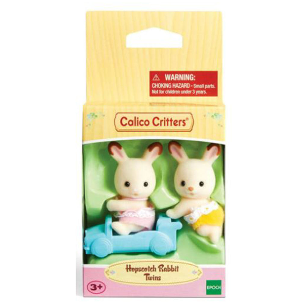 Calico Critters Hopscotch Rabbit Twins Figure Set CC2099 - Radar Toys