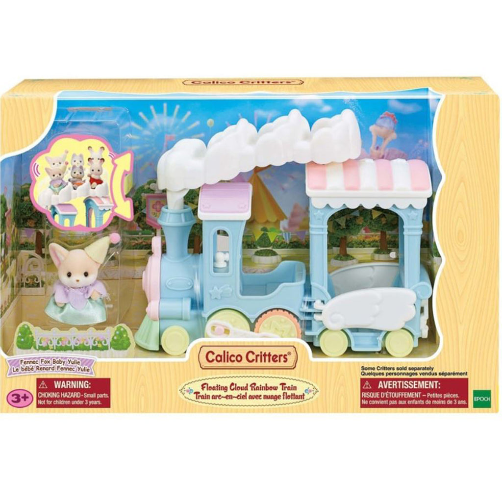 Calico Critter Floating Cloud Rainbow Train Set CC2074 - Radar Toys