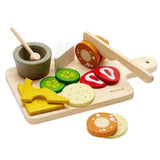 Plan Toys Cheese And Charcuterie Board Wooden Playset - Radar Toys