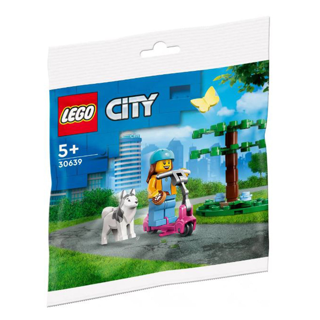 LEGO® City Dog Park Scooter Building Set 30639