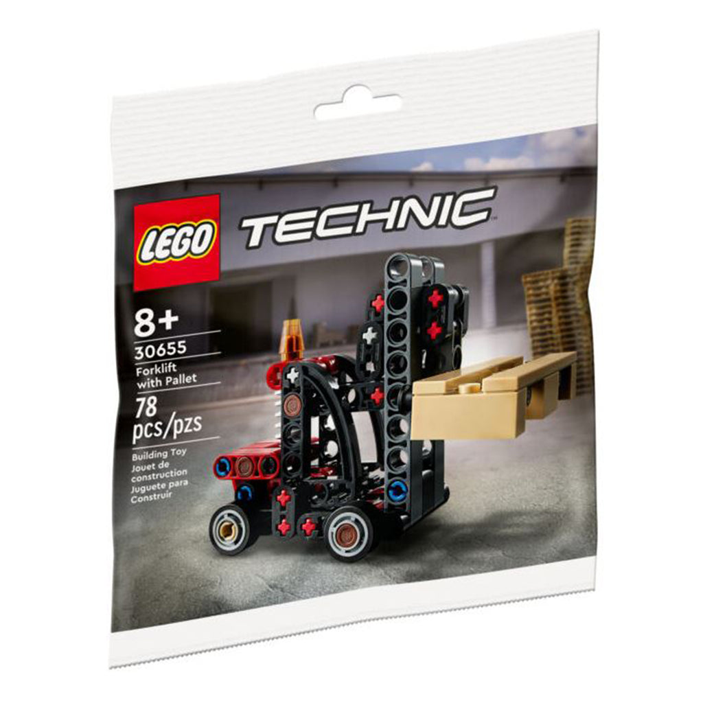 LEGO® Technic Forklift With Pallet Building Set 30655 - Radar Toys