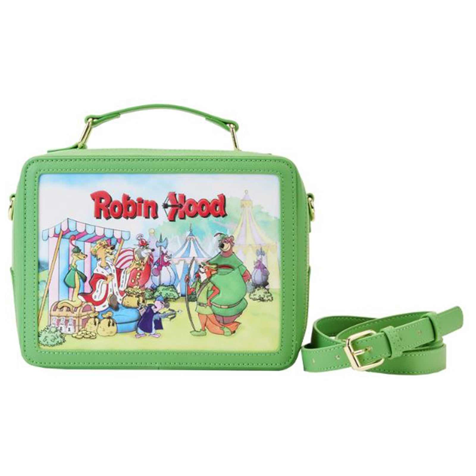 Loungefly Disney Robin Hood Lunchbox Crossbody Bag Purse| Radar Toys