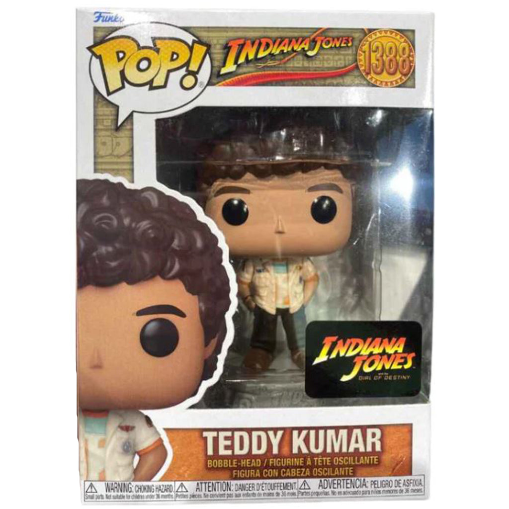 Funko Indiana Jones Dial Of Destiny POP Teddy Kumar Figure