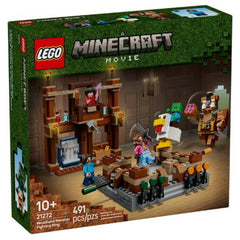 LEGO® The Minecraft Movie Woodland Mansion Fighting Ring Building Set 21272 - Radar Toys