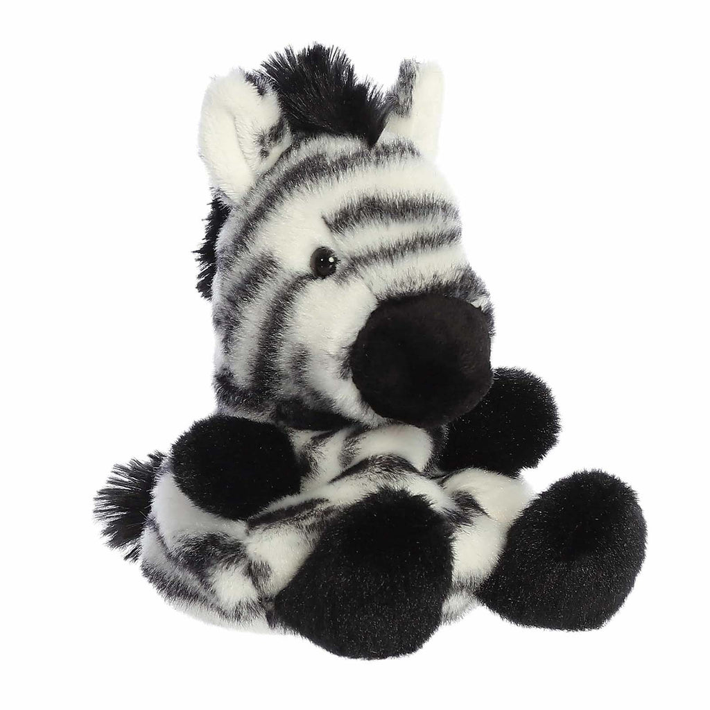 Aurora Palm Pals Grevy Zebra 5 Inch Plush Figure