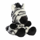 Aurora Palm Pals Grevy Zebra 5 Inch Plush Figure - Radar Toys