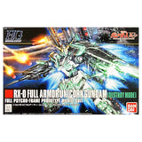 Bandai Gundam Universal Century HG Full Armor Unicorn Gundam Destroy Mode 144th Scale Model Kit - Radar Toys
