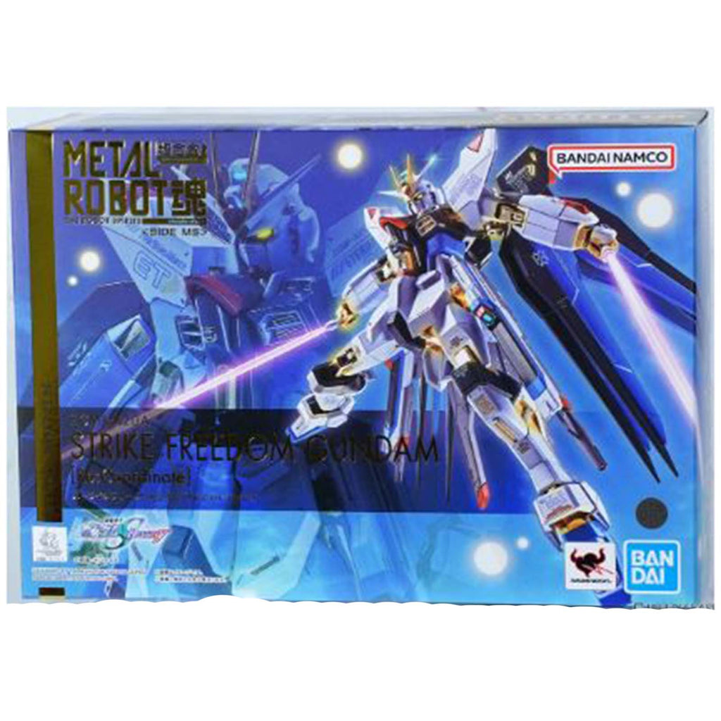 Bandai Gundam Seed Destiny Metal Robot Spirits Strike Freedom Gundam Figure