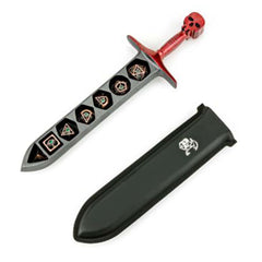 Hymgho Grim Dagger Dice Case With Red Sheath Blue Cover - Radar Toys