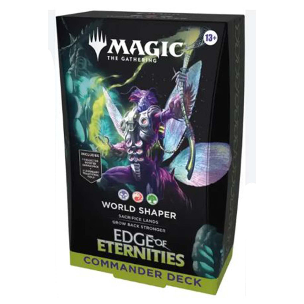 Magic The Gathering Edge Of Eternities World Shaper Commander Deck - Radar Toys