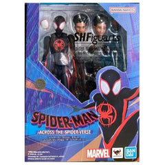 Bandai Spider-Man Across The Spider-Verse SHFiguarts Spider-Man Miles Morales Action Figure - Radar Toys