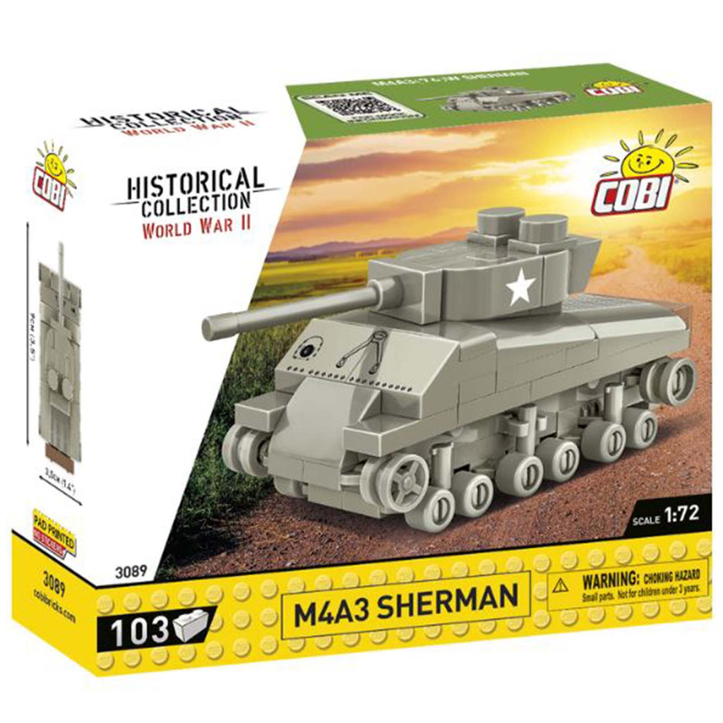 COBI Toys WWII Historical M4A3 Sherman Building Set