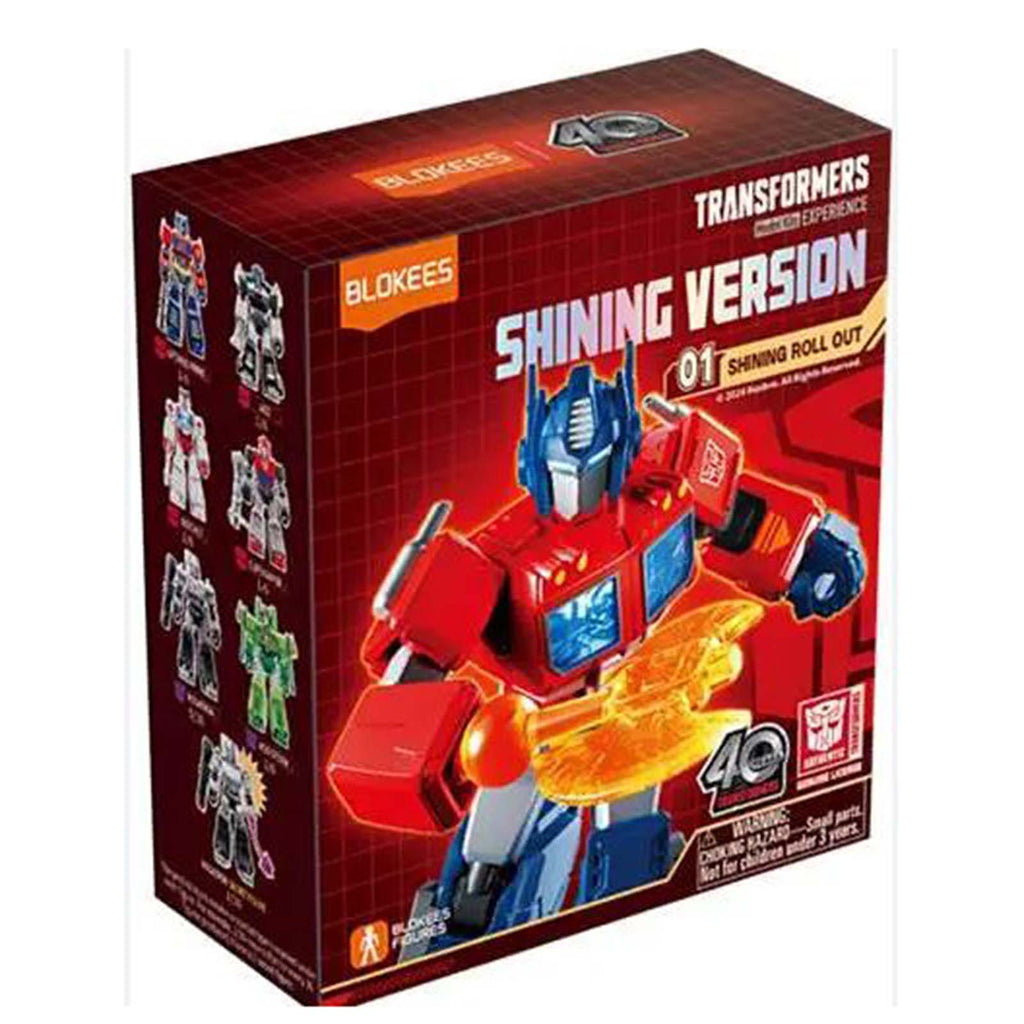Blokees Transformers Shining Version 01 Shinning Roll Out Single Blind Box Figure