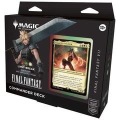 Magic The Gathering Final Fantasy Limit Break Commander Deck - Radar Toys