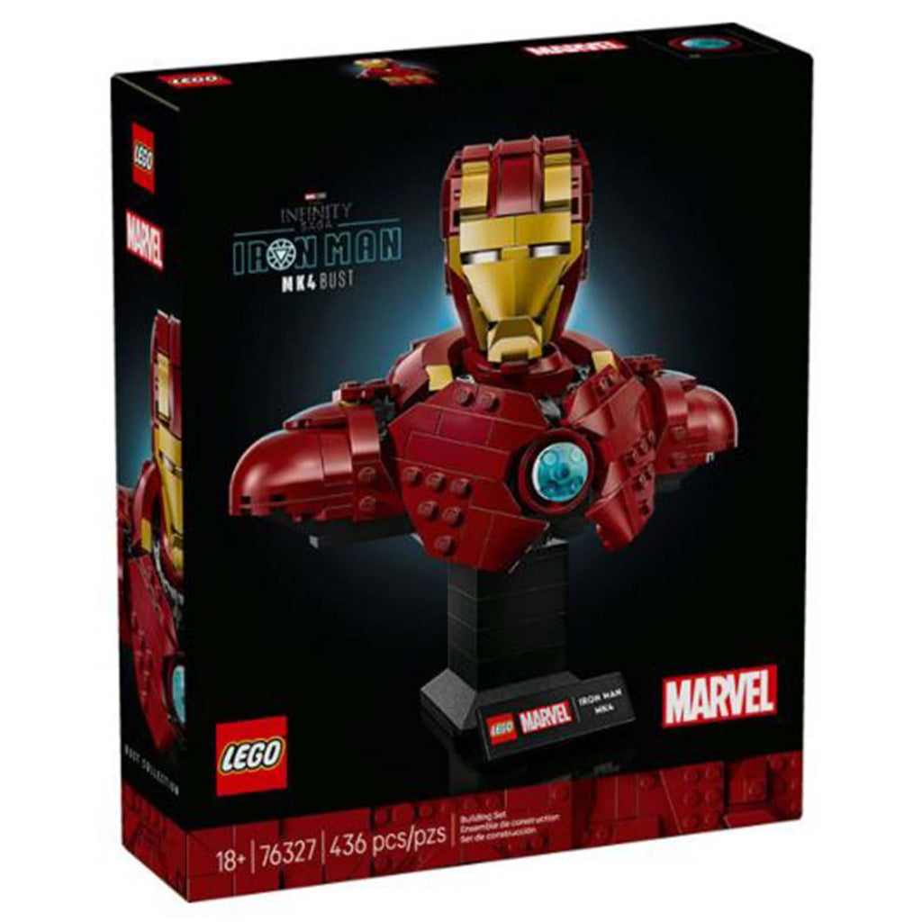 LEGO® Marvel Infinity Saga Iron Man MK4 Bust Building Set 76327